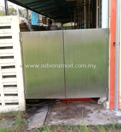 Outdoor Stainless Steel Plate Door 