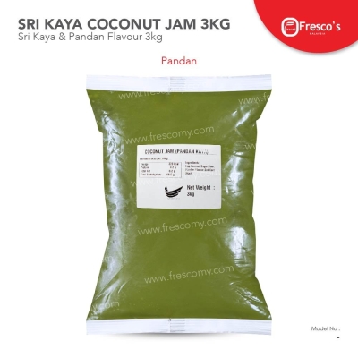 Coconut Jam (SRI KAYA) Kaya Pandan SriKaya 3KG