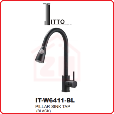 ITTO Pull Out Tap IT-W6411-BL
