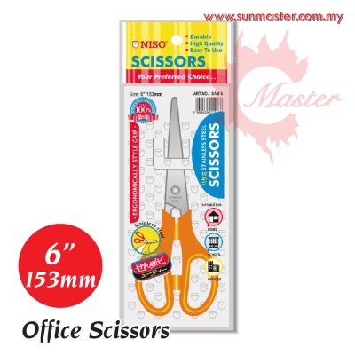 6" Office Scissor