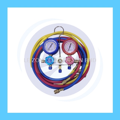 USA Dual Aluminium Manifold Gauge Set R22, R134a, R410A, R404A