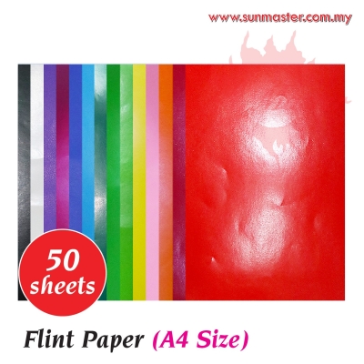 A4 Flint Paper (Single Colour)