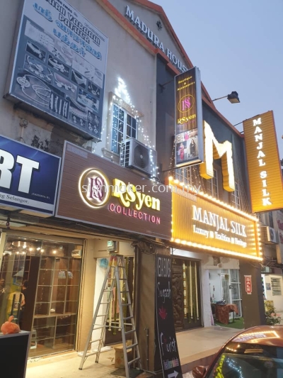 3D Front Lit Signage Installed at Klang 