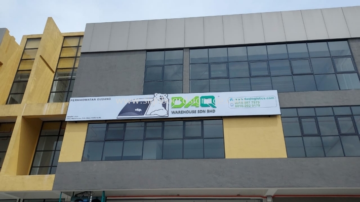 DAQ Warehouse Sdn Bhd - 3D PVC Signboard -Klang  Kapar 