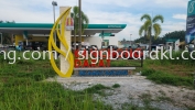 selamat datang road side 3d eg box up lettering logo signage at kanchong darat 3D EG BOX UP SIGNBOARD