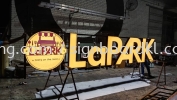 lapark 3d led frontlit lettering logo signage  3D LED SIGNAGE