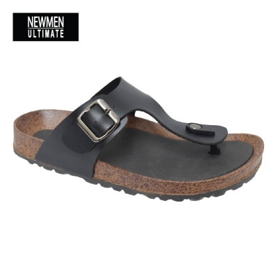 MEN THONG CLASSIC SANDAL (MA 689-BK) (AS.X)