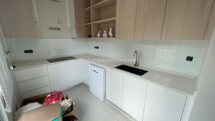 kitchen Backsplash @Jalan Aman Ceria 1,Bandar Tropicana Aman, Telok Panglima Garang, selangor 