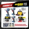 DONGCHENG 20V Cordless Super Value Pack COMBO-D RM999 Dong Cheng Professional Power Tools