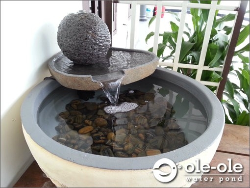 Water Pond : P61 Artificial Fountain & Pond Bali Style Decoration Choose Sample / Pattern Chart