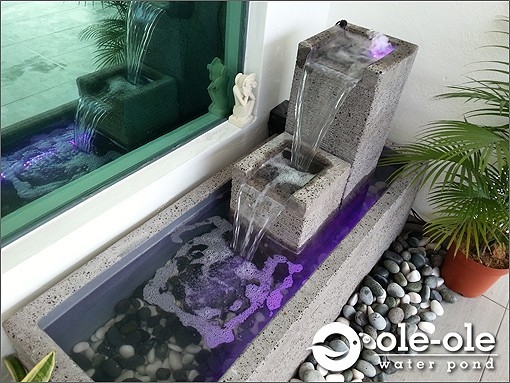 Water Pond : P33N Artificial Fountain & Pond Bali Style Decoration Choose Sample / Pattern Chart