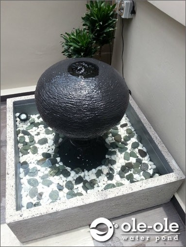 Water Pond : P53M (5) Artificial Fountain & Pond Bali Style Decoration Choose Sample / Pattern Chart