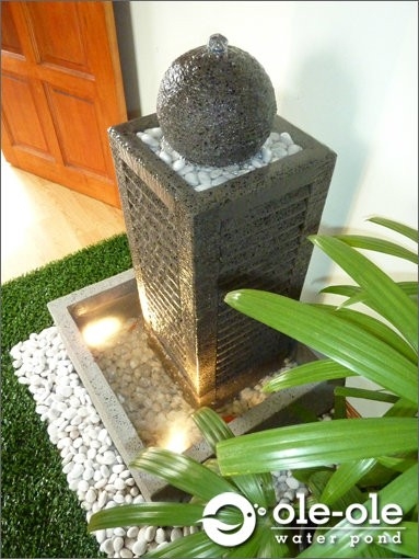 Water Pond : P31 Artificial Fountain & Pond Bali Style Decoration Choose Sample / Pattern Chart