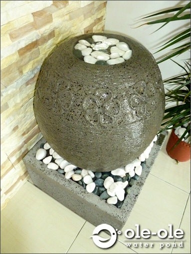 Pond Model : KJ705 Bali Style Flowing Pond Bali Style Decoration Choose Sample / Pattern Chart