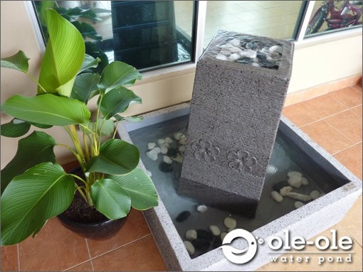 Pond Model : P1 (9) Bali Style Flowing Pond Bali Style Decoration Choose Sample / Pattern Chart