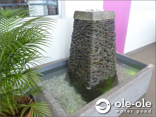 Pond Model : AB701 Bali Style Flowing Pond Bali Style Decoration Choose Sample / Pattern Chart