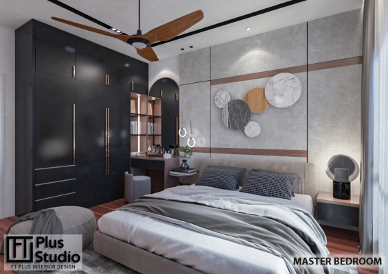 Master Bedroom Design In Mont Kiara