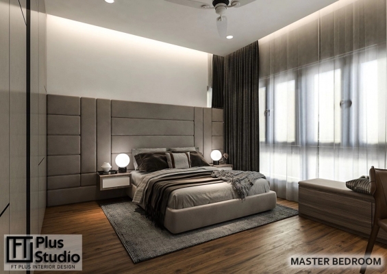 Master Bedroom Design In SkyArena Setapak