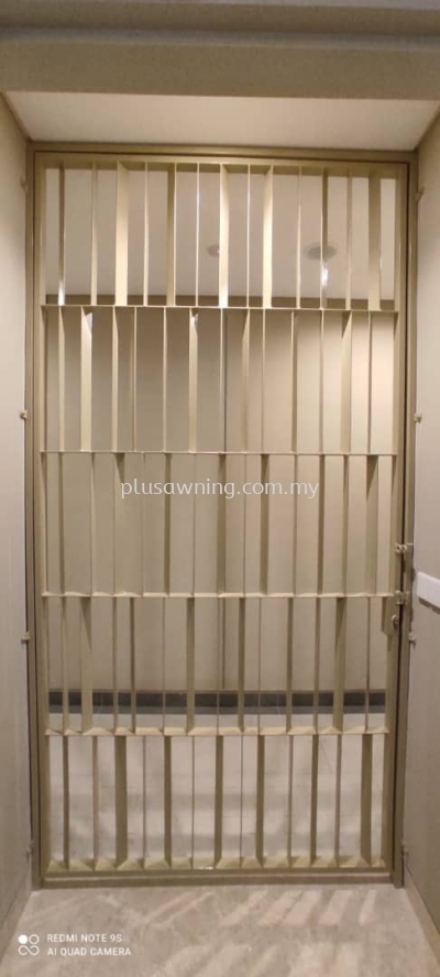 SWING DOOR GRILL @LUCENTIA RESIDENCES BBCC, JALAN PUDU, KUALA LUMPUR 