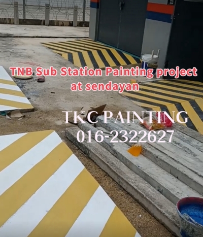 TNB Sub Station Painting At Sedayan