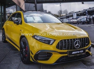 MERCEDES W177 / V177 HATCHBACK 2019 & ABOVE A45S STYLE BODYKIT 