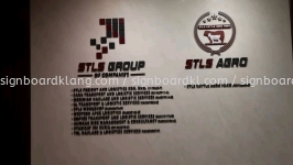stls group pvc cut out 3d letteting logo indoor signage signboard at rawang