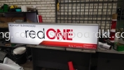 red one lightbox signage signboard at kepong damansara subang jaya cheras klang shah alam LIGHT BOX