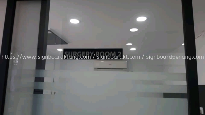 indoor acrylic signage 