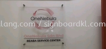 onenebula acrylic poster frame indoor signage at petaling jaya Bingkai Poster Akrilik