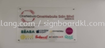 onenebula acrylic poster frame signage signboard at petaling jaya Bingkai Poster Akrilik