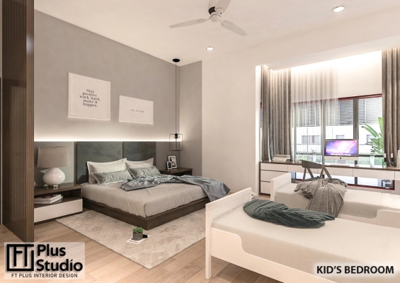 Kids Bedroom Design In Semi-D Teluk Intan Perak