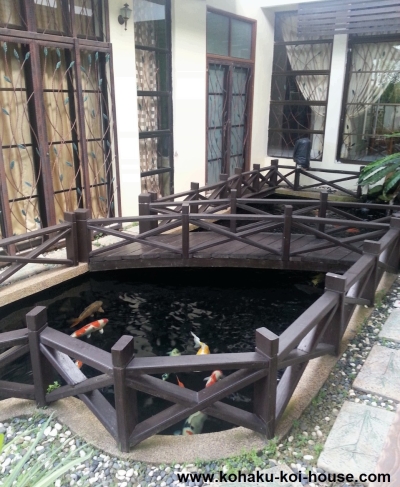 Iskandar Puteri - Koi Pond With Bridge