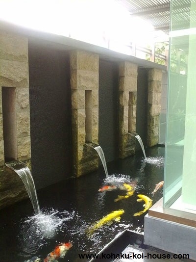 Artificial Wall Waterfall Pond Taman Molek