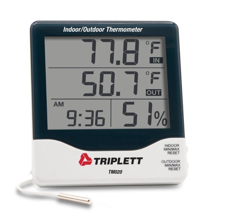 INDOOR/OUTDOOR THERMOMETER (TM020)