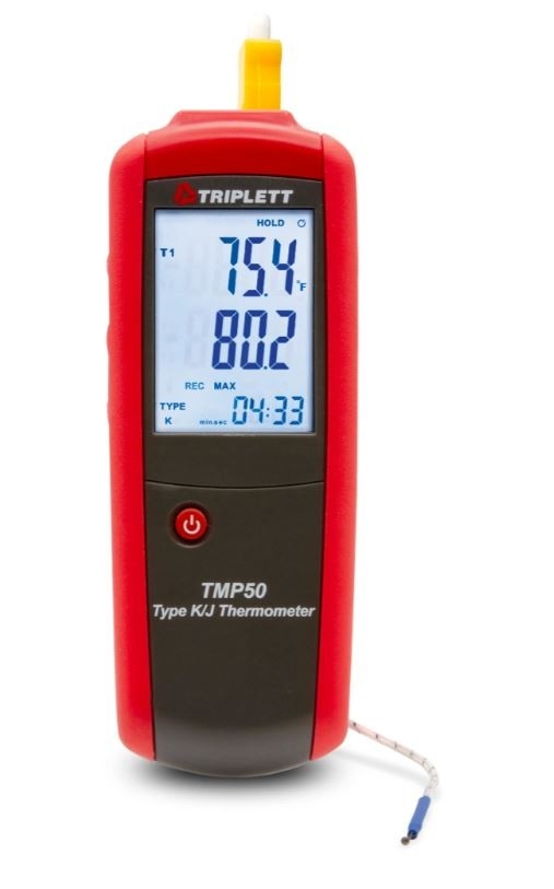 SINGLE INPUT TYPE K/J THERMOMETER - (TMP50)