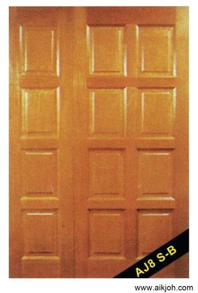 Pintu Kayu Double : AJ8 S-B