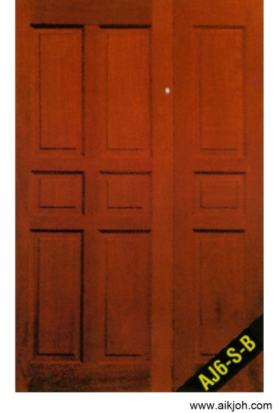 Pintu Kayu Double : AJ6 S-B