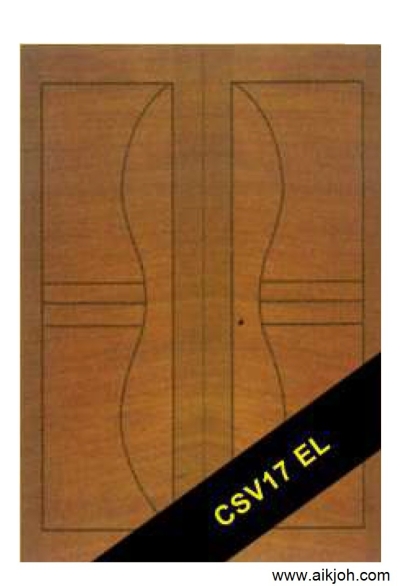 Double Wood Security Door : CSV 17 EL