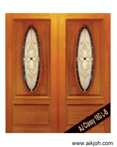 Memodelkan Pintu Dua Daun : AJ Classy18 G L-B 