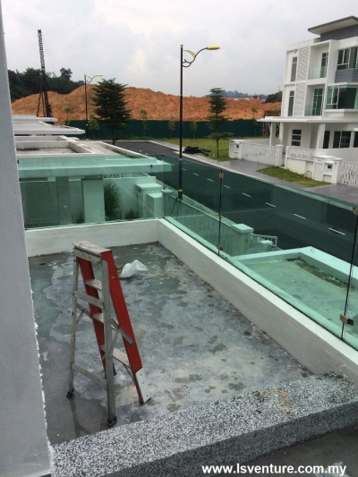 Glass Balcony Design Reference In Puchong