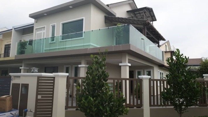 Glass Balcony Design Reference In Puchong