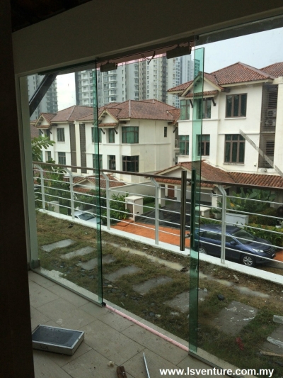 Glass Balcony Design Reference In Puchong