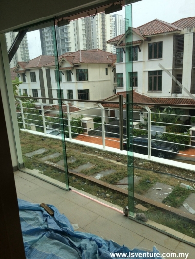 Glass Balcony Design Reference In Puchong