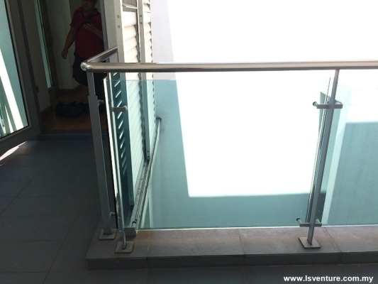 Glass Balcony Design Reference In Puchong