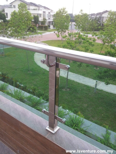 Glass Balcony Design Reference In Puchong