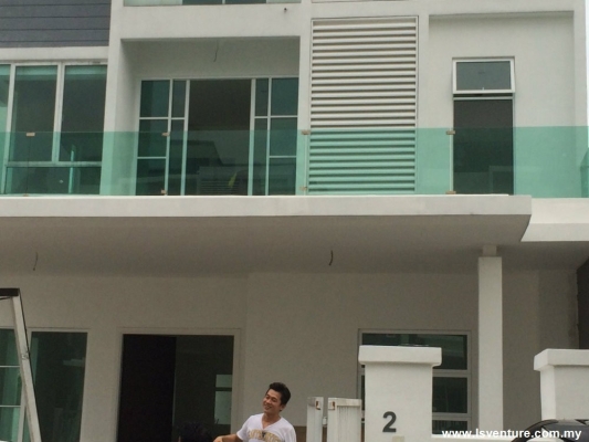 Glass Balcony Design Reference In Puchong