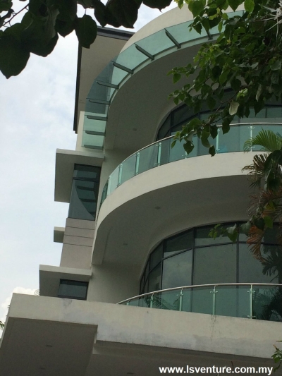 Glass Balcony Design Reference In Puchong