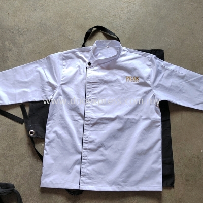 Chinese Restaurant Chef Coat 01