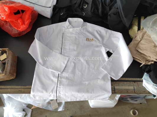 Chinese Restaurant Chef Coat 02