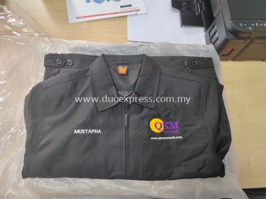 Embroidery Service for Executive Jacket